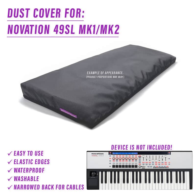 DUST COVER for Novation 49SL Mk1/Mk2 image 1