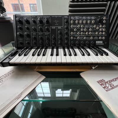 Original UK KORG MS-20 Vintage Monophonic Synthesiser - Boxed with Manuals!