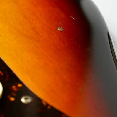 1990 Fender Japan I-Serial (JG66-70) Jaguar 3-Tone Sunburst, All Original, MIJ, FujiGen, Offset image 18