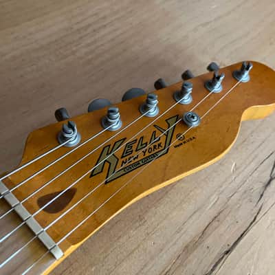 Rick Kelly Custom (Carmine Street Guitars) Telecaster - Pale Gold image 5
