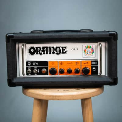 Orange OR15 Guitar Amp Head w/Cover - Black - Preowned image 1