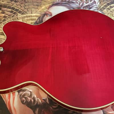 Hofner Contemporary Series Verythin with Rosewood Fretboard 2006 - 2019 - Transparent Red image 6