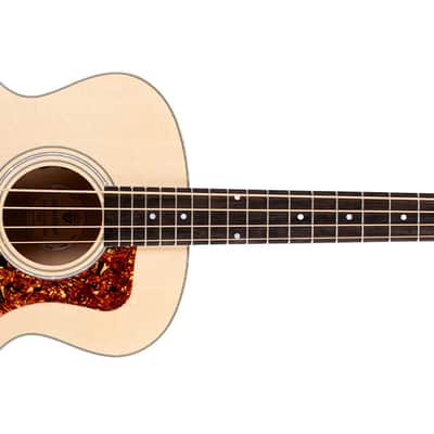 Guild Jumbo Junior Acoustic Electric Bass Antique Blonde Satin image 9