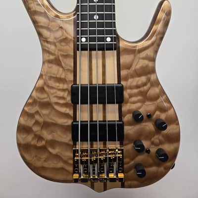 Ken Smith BSR 5 String Bass Quilt 2024 image 4