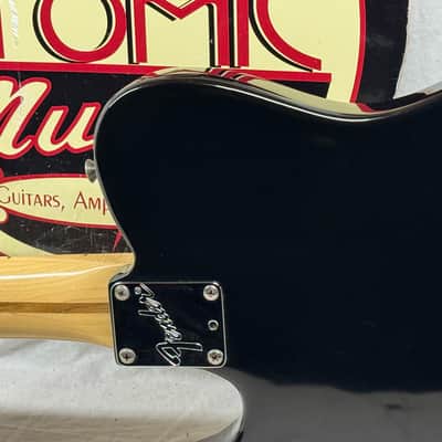 Fender USA Telecaster Standard Guitar with Case 1999 - Black / Maple neck image 12