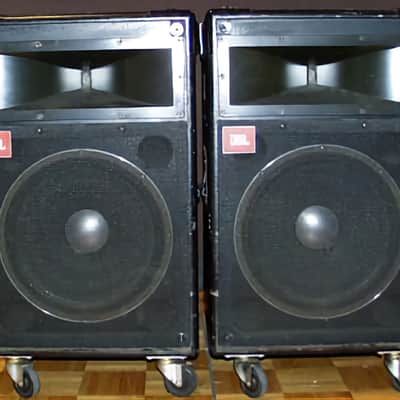 JBL 4691B Caberet Speakers 80's - Black image 1