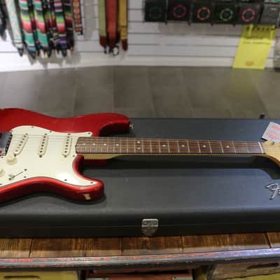 Fender Stratocaster with Rosewood Fretboard 1966 - 1971 - Candy Apple Red image 1