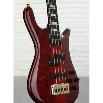 Spector Euro 4 LT Bass Guitar - Red Fade Gloss (B-Stock) image 4