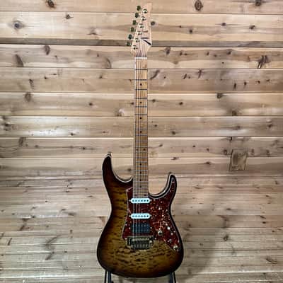 Tom Anderson Guitarworks Guardian Angel Electric Guitar USED - Mocha Burst image 2