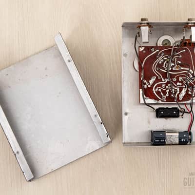 1972 Electro Harmonix Big Muff Triangle V1 Vintage Fuzz Guitar Effects Pedal, Fairchild FS3699 Transistors image 7