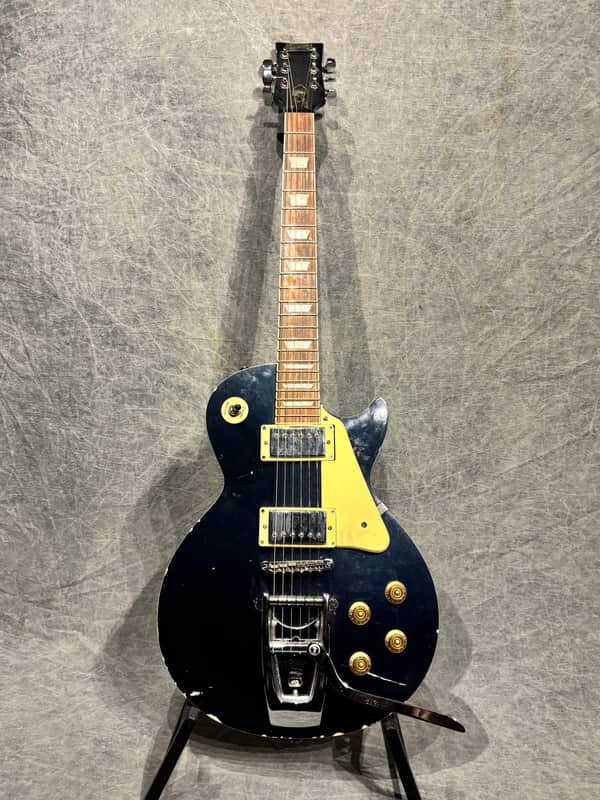Kingman Les Paul w/ Wigsby - mercedes blue image 1