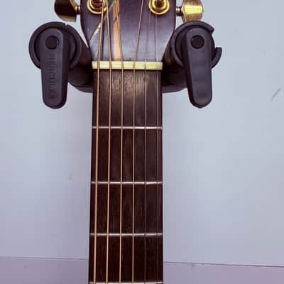 Vintage Alvarez by Kazuo Yairi DY-1 Acoustic Electric Guitar with Gig Bag Made in Japan 1990 image 4