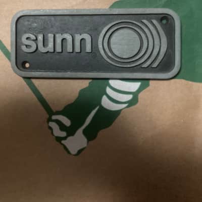 Sunn Vintage Metal Amp Badge 2 Screw image 1