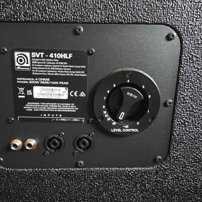 Ampeg SVT-410HLF Classic Series 500-Watt 4x10" Bass Speaker Cabinet 2007 - Present - Black image 5