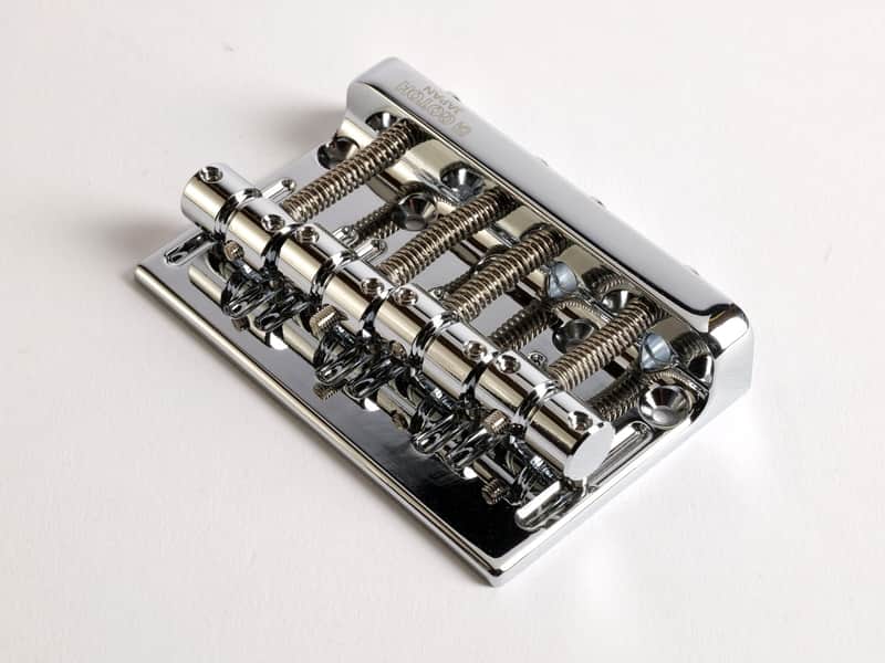 Gotoh 201B-4 Bass Bridge 4-String Chrome, NOS image 1
