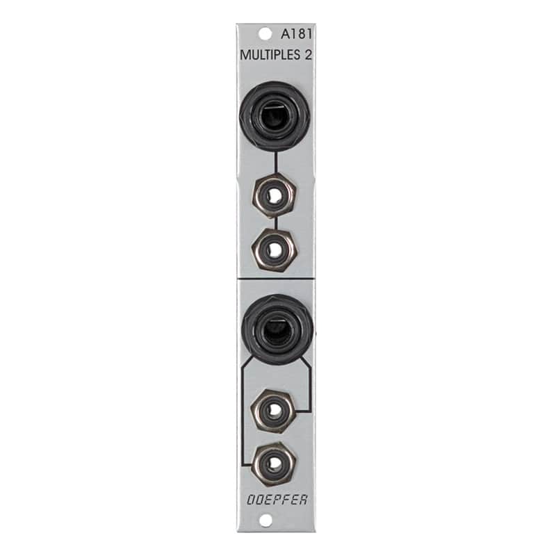 Doepfer A-181 Multiples 2 Eurorack Format Converter Module (1/4" to 3.5mm) image 1