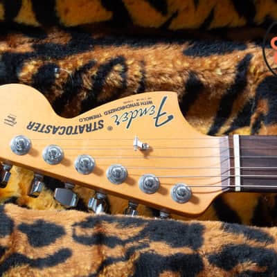 2025 Fender Tom DeLonge “Padre” Stratocaster – To The Stars Limited Edition | Brown w/ Orange Stripe | OHSC + COA image 3