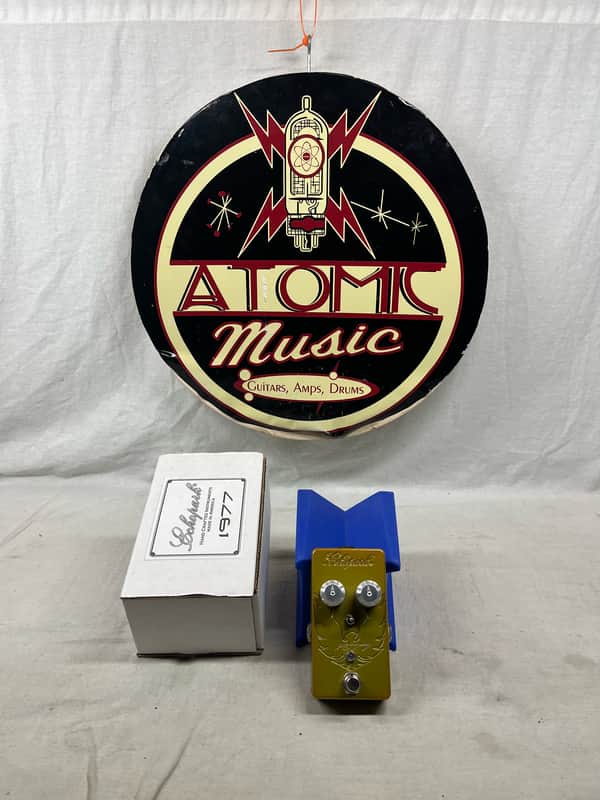 Echopark Gold Edition 1977 Transparent Overdrive Pedal with Box image 1