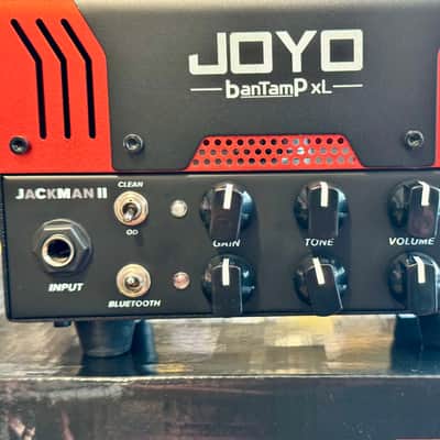 Joyo JOYO BANTAMP JACKMAN II CABEZAL 15W (MARSHALL PLEXI) DE DOS CANALES CON VALVULA 12AX7 - Red image 4