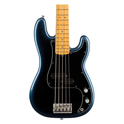 Used Fender American Professional II Precision Bass V - Dark Night image 1