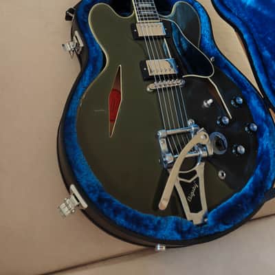 Epiphone Shinichi Ubukata Signature ES-355 2023 - Present - Olive Green image 2