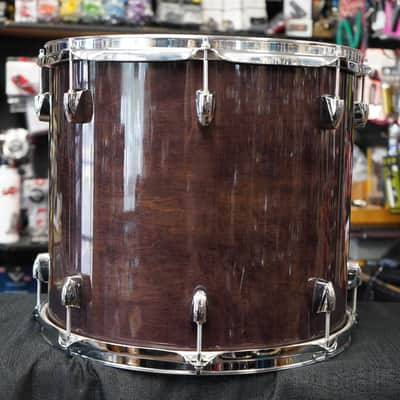 Yamaha/Japan Maple Custom Absolute Series 16" Tom w/ YESS Mount - Plum Lacquer | 14x16" image 3