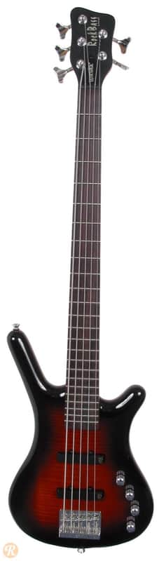 Warwick RockBass Corvette Classic 5-String Almond Burst image 2