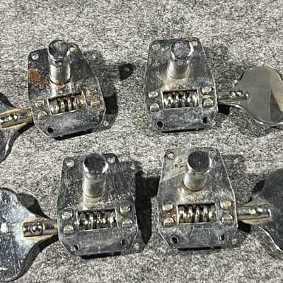 Gibson 1966 Set of EB Bass Tuning Keys w/ Ferrules Tuners image 3