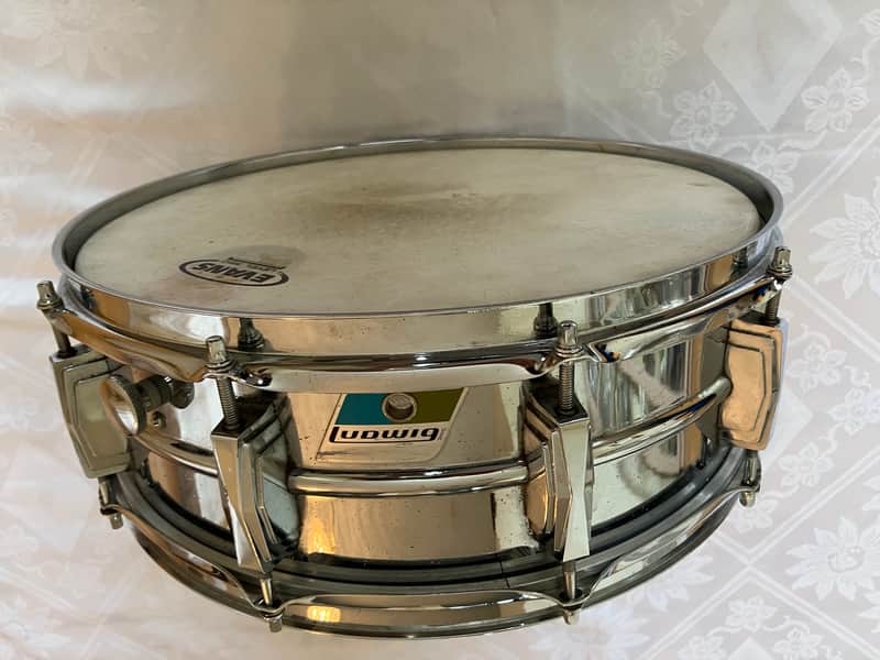 Ludwig Supraphonic LM400 5x14 1971 - Chrome image 1