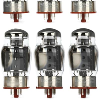 Tung-Sol 6550 Power Tubes - Matched Sextet image 1