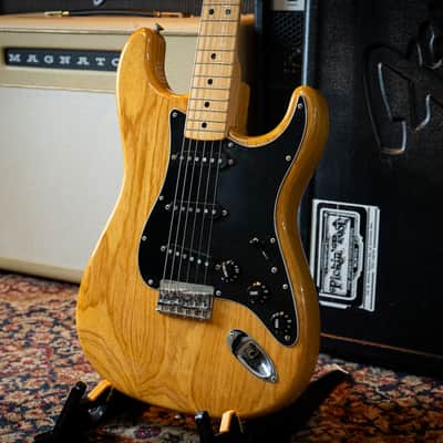 Fender Stratocaster Hardtail with Maple Fretboard 1979 - Natural Near Excellent Condition. Collectors Grade. image 13