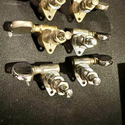 PAF Grover Vintage Rotomatic 3+3 Tuning Heads 1960s Pat Pend image 13