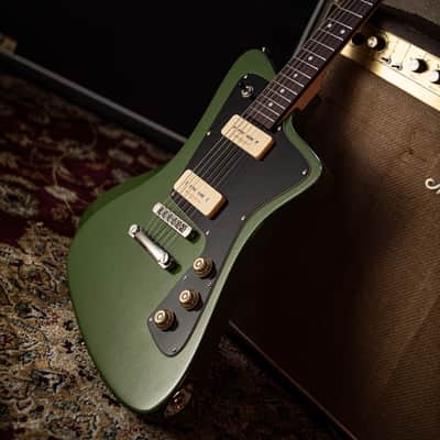 Baum Guitars Vega Series Wingman - Misty Green image 1