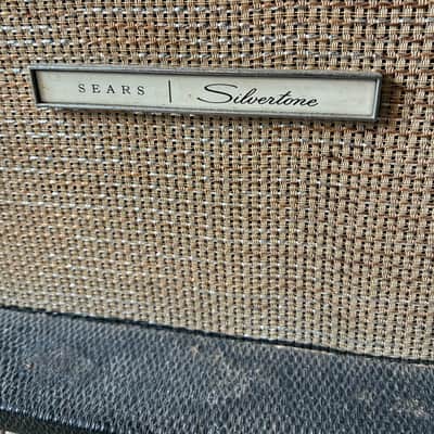 1964 Silvertone Model 1484 Twin Twelve 2x12 Piggyback image 4