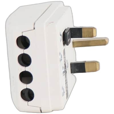 Stands Unique 4 Way Mains Distribution Block NAIM System UK Plug Made England image 3