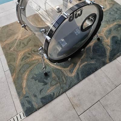 DW Design Series Acrylic 18x22" Bass Drum 2015 - Present - Clear Acrylic image 6