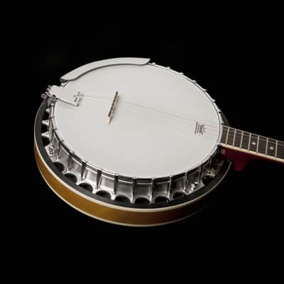 Mint Washburn B9 Americana Series 5-String Resonator Banjo, Gloss Sunburst image 2