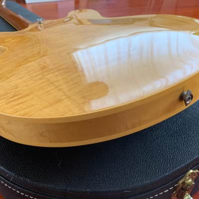 Gibson 335 Dot Reissue 1983 Custom Shop- Stunning Blonde Flame near mint image 10