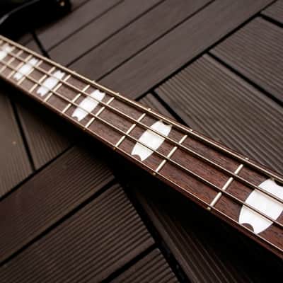Fernandes  MV-65NS Nikki Sixx Reversed T-bird 1991 Black image 4
