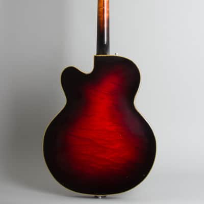 Mosrite  /Gretsch Country Gentleman Custom Thinline Hollow Body Electric Guitar,  c. 1959, period black hard shell case. image 2