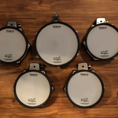Upgraded Pads, Cymbals and rack Roland TD-25KV image 10