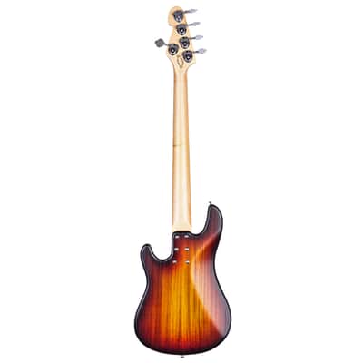 Sandberg California II VS 5 Super Light - Matt 3 tone sunburst finish - Pau ferro Fret Board -  Passive - 5.9 pounds - 42692 image 9