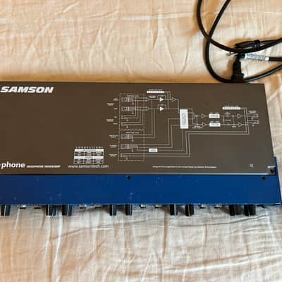 Samson S-Phone S Class Headphone Mixer/Amplifier 2010s - Blue image 2