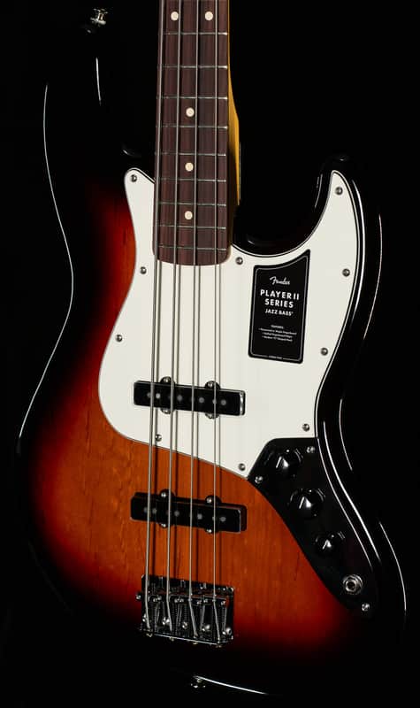 Fender Player II Jazz Bass Rosewood Fingerboard 3-Color Sunburst (736) image 1