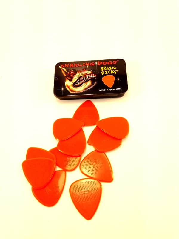 D'Andrea Snarling Dogs Brain 1.14mm Guitar Picks (Pack of 12) image 1