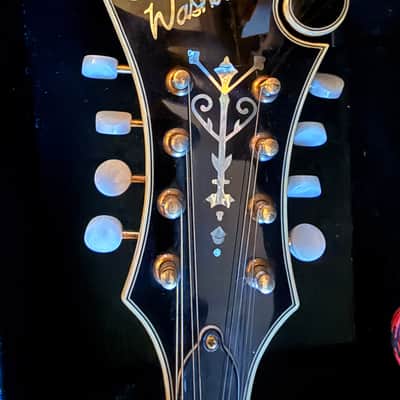Washburn M3SWK Bluegrass F-Style Mandolin 2010s - Sunburst image 3