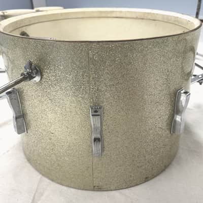 1965 Ludwig Club Date 5-Piece – Champagne Sparkle – Keystone Badges – One Owner – 20/12/13/14 + Supra image 14