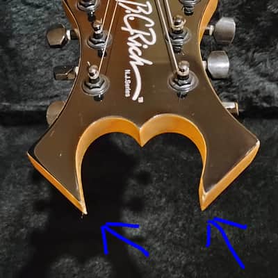 B.C. Rich NJ Virgin 2009 - Gloss Black - B.C. Rich Custom made-to-fit case image 5