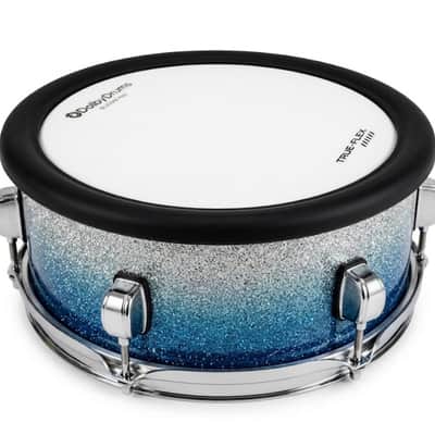 Dolby 12” Dual Core Blue Sparkle Electronic SNARE 6 Trigger for Roland Alesis Drum image 3