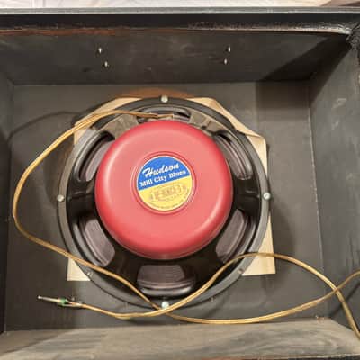 RARE! Gibson/Jim Beam Promotional Cabinets w/ Hudson Mill City Blues DP-Alnico-5 Speaker - Black Tolex image 7